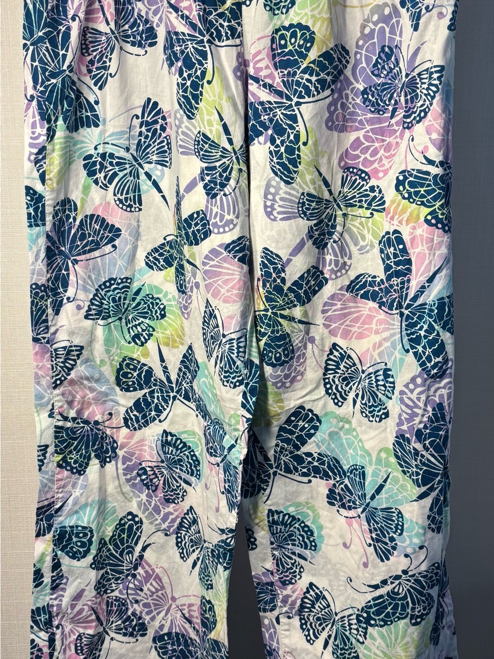 Victoria’s Secret PINK Butterfly Print Lounge Pajama Pants Small Petite Cotton - Picture 5 of 5